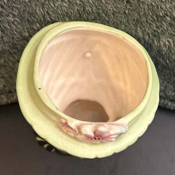 The Girl In The Hat Mid-Century Ceramic Head Vase Made in Japan - Picture 8 of 9